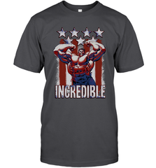 Marvel Hulk Incredible Stars and Stripes Men's T-Shirt Men's T-Shirt - skytshirtshop