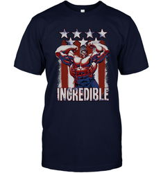 Marvel Hulk Incredible Stars and Stripes Men's T-Shirt