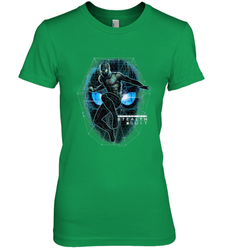 Marvel Spider Man Far From Home Stealth Suit Tech Portrait Women's Premium T-Shirt