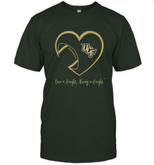 UCF Knights Football Inside Heart  Team  Apparel Men's T-Shirt Men's T-Shirt - skytshirtshop