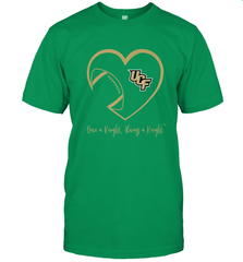 UCF Knights Football Inside Heart  Team  Apparel Men's T-Shirt Men's T-Shirt - skytshirtshop