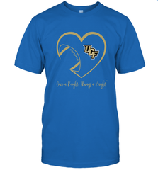 UCF Knights Football Inside Heart  Team  Apparel Men's T-Shirt Men's T-Shirt - skytshirtshop