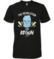 Marvel Thor Ragnarok Korg Revolution's Begun Men's Premium T-Shirt
