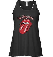 Mens The Rolling Stones Script Tongue Logo Women's Racerback Tank Women's Racerback Tank - skytshirtshop