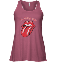 Mens The Rolling Stones Script Tongue Logo Women's Racerback Tank Women's Racerback Tank - skytshirtshop