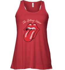 Mens The Rolling Stones Script Tongue Logo Women's Racerback Tank Women's Racerback Tank - skytshirtshop