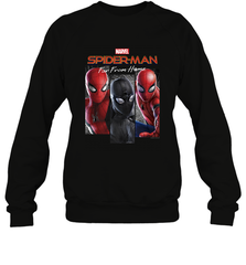 Marvel Spider Man Far From Home Suit Panel Logo Crewneck Sweatshirt Crewneck Sweatshirt - skytshirtshop