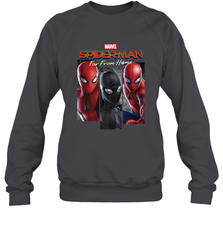 Marvel Spider Man Far From Home Suit Panel Logo Crewneck Sweatshirt Crewneck Sweatshirt - skytshirtshop
