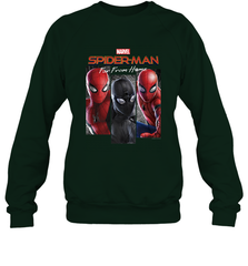 Marvel Spider Man Far From Home Suit Panel Logo Crewneck Sweatshirt Crewneck Sweatshirt - skytshirtshop