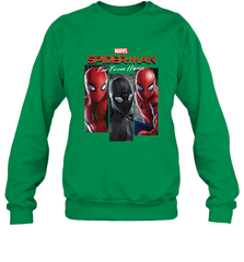 Marvel Spider Man Far From Home Suit Panel Logo Crewneck Sweatshirt Crewneck Sweatshirt - skytshirtshop