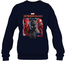 Marvel Spider Man Far From Home Suit Panel Logo Crewneck Sweatshirt