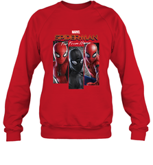 Marvel Spider Man Far From Home Suit Panel Logo Crewneck Sweatshirt Crewneck Sweatshirt - skytshirtshop