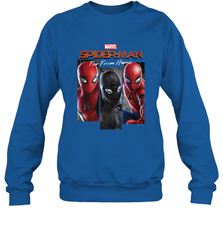 Marvel Spider Man Far From Home Suit Panel Logo Crewneck Sweatshirt Crewneck Sweatshirt - skytshirtshop