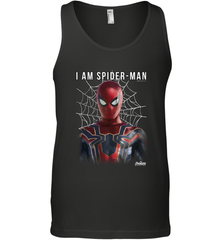Marvel Infinity War I Am Spider Man Web Graphic Men's Tank Top Men's Tank Top - skytshirtshop