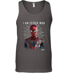 Marvel Infinity War I Am Spider Man Web Graphic Men's Tank Top Men's Tank Top - skytshirtshop