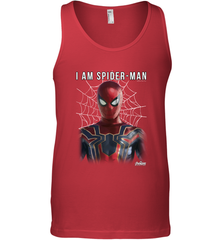 Marvel Infinity War I Am Spider Man Web Graphic Men's Tank Top Men's Tank Top - skytshirtshop