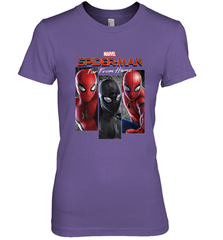 Marvel Spider Man Far From Home Suit Panel Logo Women's Premium T-Shirt Women's Premium T-Shirt - skytshirtshop