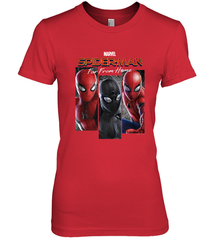 Marvel Spider Man Far From Home Suit Panel Logo Women's Premium T-Shirt Women's Premium T-Shirt - skytshirtshop