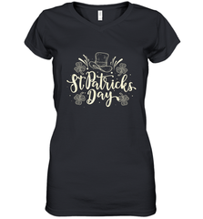 St Patricks Day Shirt Women's V-Neck T-Shirt Women's V-Neck T-Shirt - skytshirtshop